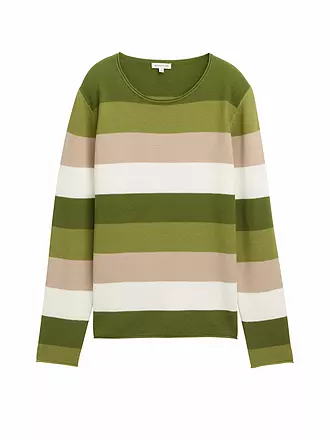 TOM TAILOR | Pull | grün